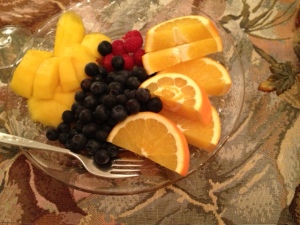 A pretty fruit plate